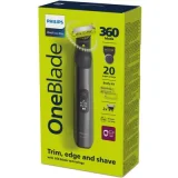 PHILIPS Tondeuse homme One Blade Pro 360 Chrome