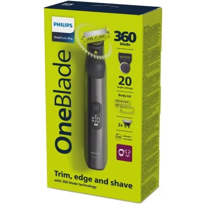Tondeuse homme Philips One Blade Pro 360 Chrome