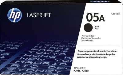 Toner HP LaserJet 05A (CE505A) - Noir