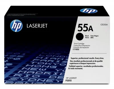 Toner noir HP pour laserjet P3010 (55A)