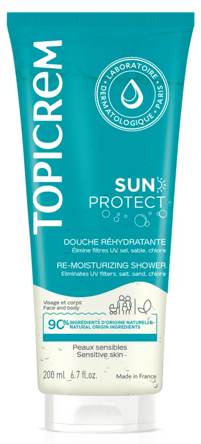 Topicrem Sun Protect Douche Réhydratante 200ml