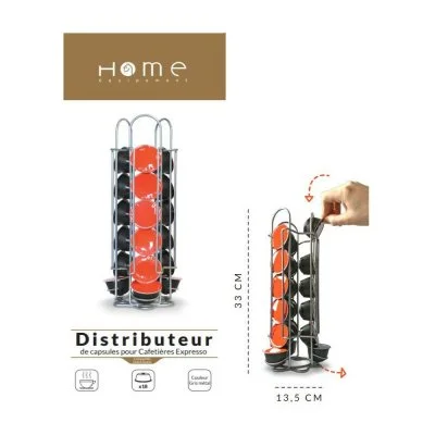 Tour De Rangement Dosettes Dolce Gusto Home Equipement - La Tour