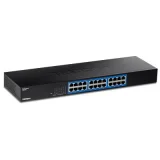 TRENDNET TEG S25 - Commutateur - 24 x 10/100/1000 - Montable sur rack