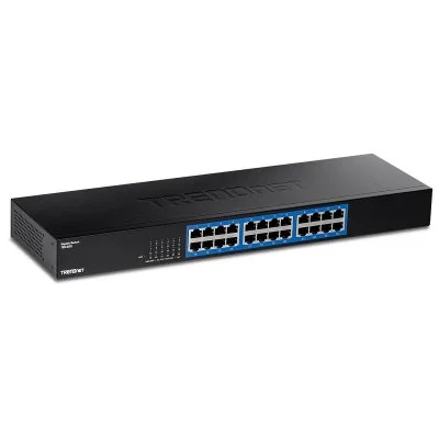 TRENDnet TEG S25 - Commutateur - 24 x 10/100/1000 - Montable sur rack