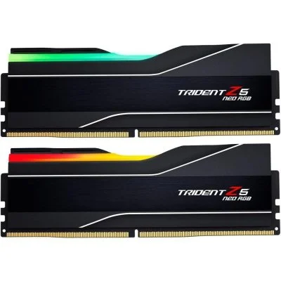 Trident z5 neo rgb f5-6000j3238g32gx2-tz5nr 64go (2x32go) ddr5 6000mhz cl32 noir mat