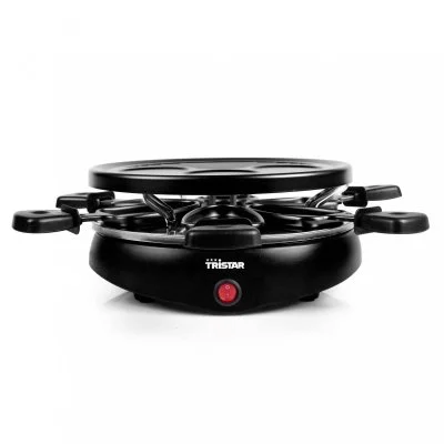 Tristar Grill à raclette pour 6 personnes 800 W 29 cm Noir