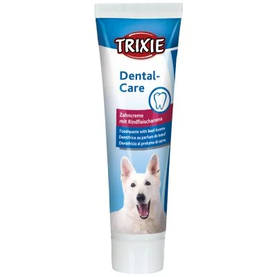 Trixie 2545 Dentifrice au goût de viande pour chien 100 g (1 pièce)