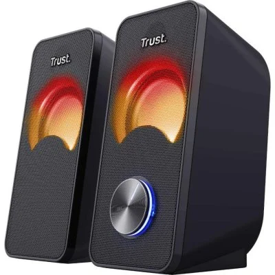 Trust Arys Led Rgb 2.0 6w Speaker Noir