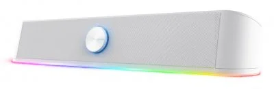 Trust GXT 619W Thorne RGB Enceintes PC filaire 12 W blanc