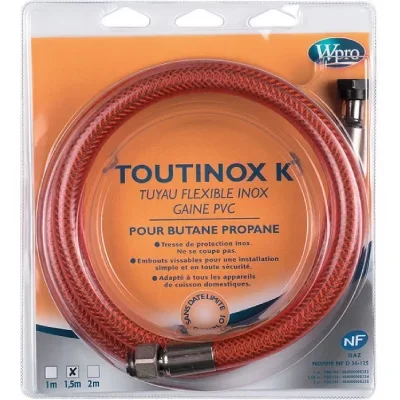 Tuyau gaz but/prop toutinox wpro