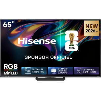 TV Hisense RGB Mini LED 4K 65UR8S 164 cm 2026