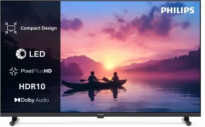 Tv Philips 24phs6050/12 24"" Hd+ Smart Tv Led Noir Titan Os Wi-fi