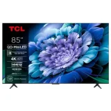 TCL TV QD-Mini LED 85C69K 216 cm 4K UHD 2025 Aluminium brossé