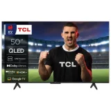 TCL TV QLED 50P79K 126 cm 4K UHD Aluminium brossé