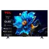 TCL TV QLED 75P79K 189 cm 4K UHD Aluminium brossé - Neuf