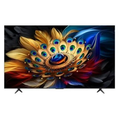 TV QLED Tcl 85C69B 215 cm 4K UHD 2024 Aluminium brossé