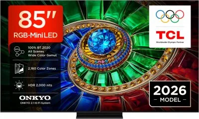 TV RGB-Mini LED TCL 85RM7L 2026 - 85 pouces (216 cm)