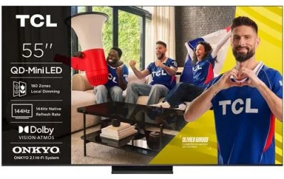 TV Tcl QD-Mini LED 55C69K PRO 139 cm 2026