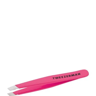 Tweezerman Mini Pince à Epiler Pointes Obliques Rose Tweezerman