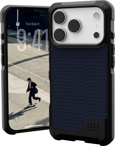 UAG Coque Metropolis LT MagSafe Apple iPhone 17 Pro - Kevlar Mallard