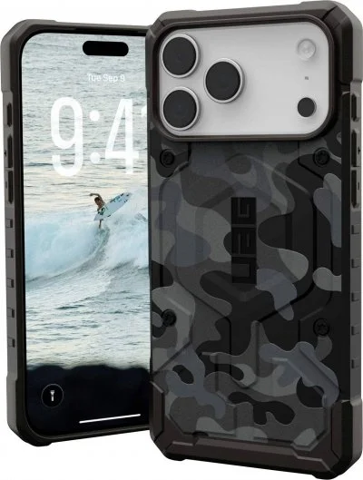 UAG Coque Pathfinder MagSafe Apple iPhone 17 Pro Max - Midnight Camo