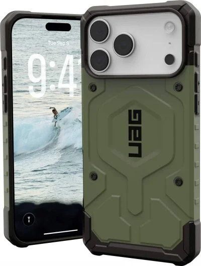 UAG Coque Pathfinder MagSafe Apple iPhone 17 Pro Max - Olive