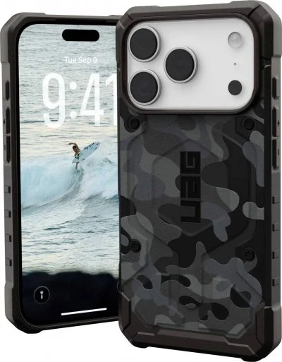 UAG Coque Pathfinder MagSafe Apple iPhone 17 Pro - Midnight Camo