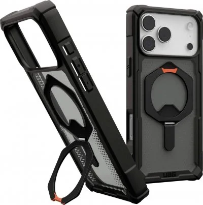 UAG Coque Plasma XTE MagSafe Apple iPhone 17 Pro Max - Black Pop Orange