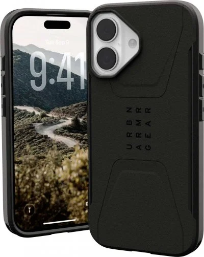 Urban Armor Gear Protection décran Apple iPhone 17 noir 114547114040