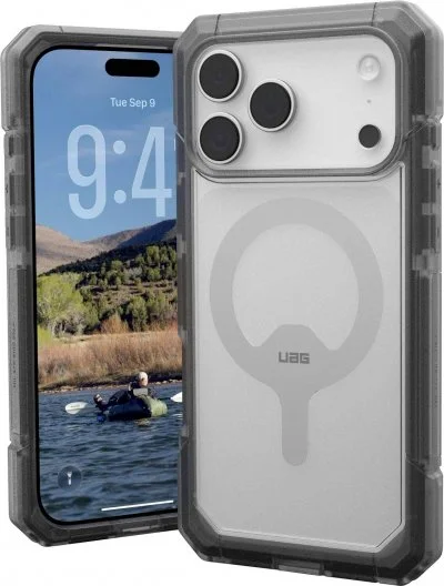 Urban Armor Gear Protection décran Apple iPhone 17 Pro Max gris, transparent 114522114G31