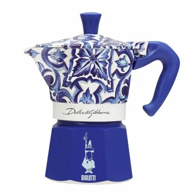Ustensiles - Bialetti - BIALETTI - Cafetière moka - 3 Tasses - bleue