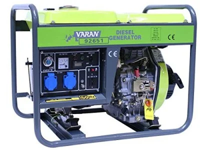 Varan Motors - 92651 Groupe électrogène Diesel 3300W, 2 x 230V, 1 x 12V