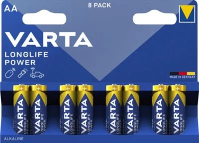 VARTA LONGLIFE POWER AA BLISTER 8