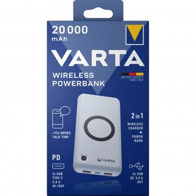 Varta Wireless Powerbank 20.000, Batterie portable