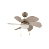 GRUPO FM Ventilateur de plafond avec groupe de lumière FM VT-90 50W 80 cm