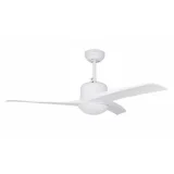 ORBEGOZO Ventilateur de plafond avec lumière et télécommande 3 pales 105 cm blanc