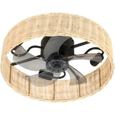Ventilateur - Plafonnier - FARELEK - Alyzia 40 cm - Moteur DC