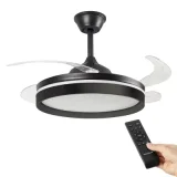 INNOVAGOODS Ventilateur Plafonnier Avec Lumière 6 Vitesses Et Télécommande