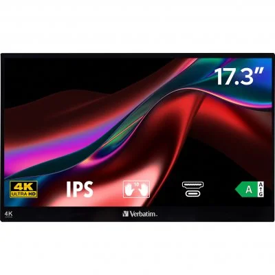 Verbatim Écran Pmt-17-4k 17.3´´ 4k Ips Led 75hz