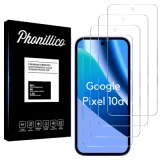 PHONILLICO Verre Trempé pour Google Pixel 10a [Pack 4] Film Vitre Protection Ecran