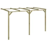 VIDAXL Pergola à appentis 2 x 4 x 2,2 m Bois