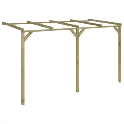 Vidaxl vidaXL Pergola à appentis 2 x 4 x 2,2 m Bois