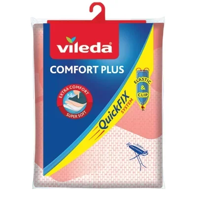 Vileda Housse pour planche à repasser Comfort Plus, assortiment