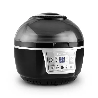 VitAir Turbo Friteuse à air chaud 1400W grill cuisson 9L -gris & noir