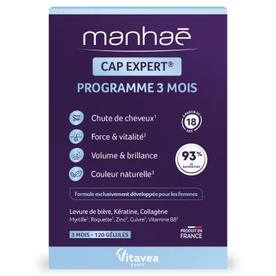 Vitavea Manhaé Cap Expert - Boîte 120 Gélules