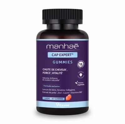 Vitavea Manhaé Cap Expert Gummies - Pot 60 gommes