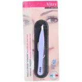 VITRY Pince à épiler 'Couleur' Mors biseautés et ultra-fins Inox