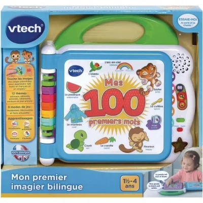 Vtech Baby Mon Premier Imagier Bilingue