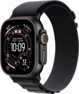 Watch Ultra 3 GPS + Cellular 49mm Boitier en Titane Noir avec Boucle Alpine Noir - Medium