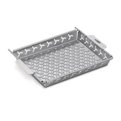 Weber 7616 ETCS Panier de Cuisson avec Support pour Grill